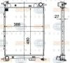HELLA 8MK 376 701-081 Radiator, engine cooling